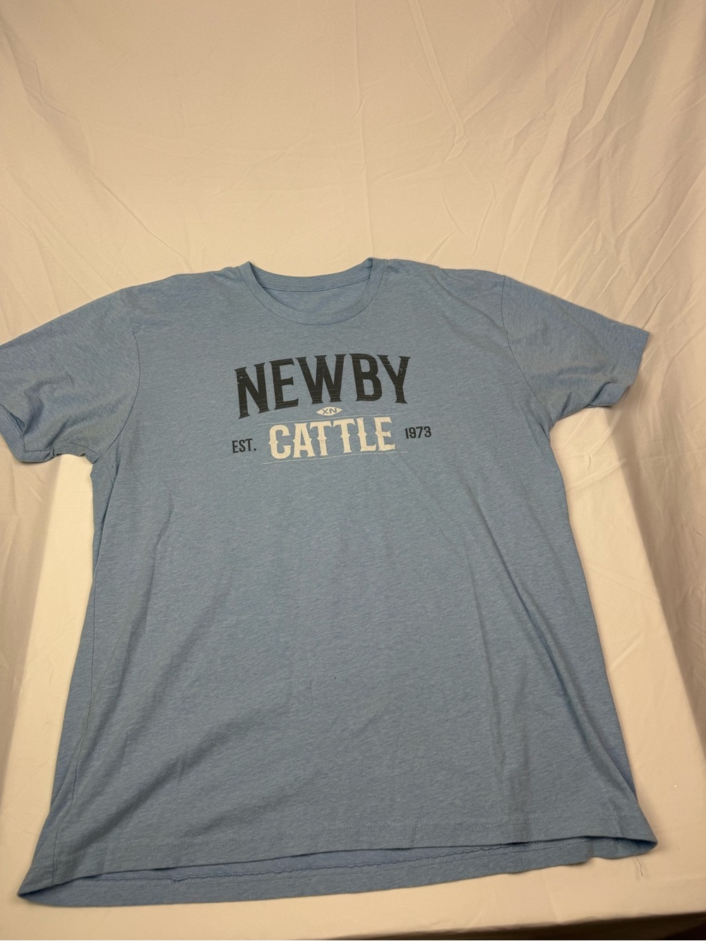 Newby Cattle Light Blue Graphic Tee - Unbranded
